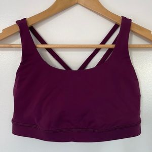 EUC Luluemon Energy Bra (Size 6)